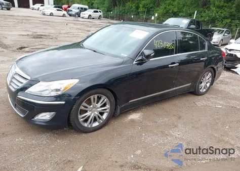 2012 Hyundai Genesis 4.6 from USA, damaged, VIN KMHGC4DF6CU198054